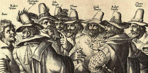 Grabado The Gunpowder Plot Conspirators, de Crispijn van de Passe .png